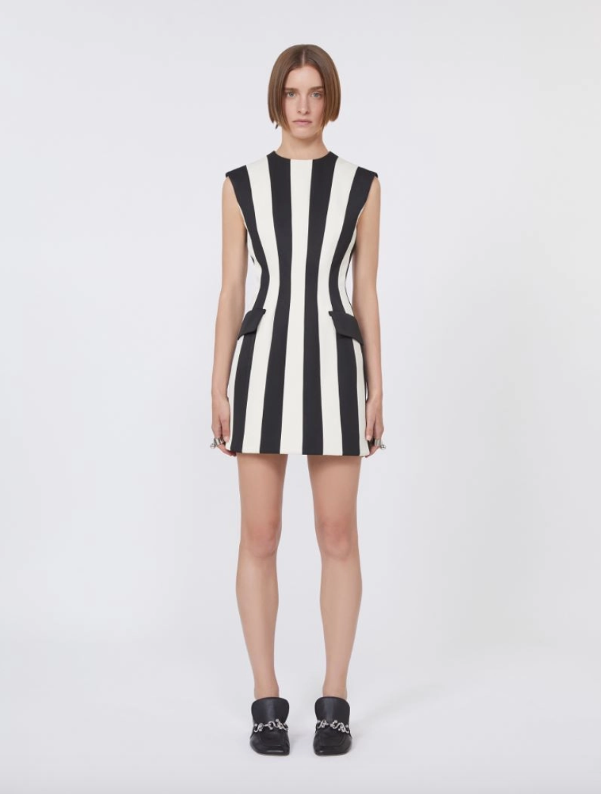 Abito in twill a clessidra RIO / Sportmax