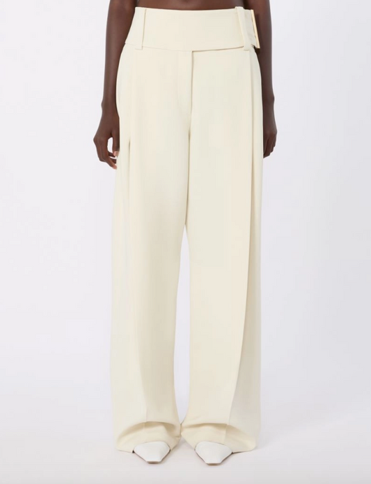 Pantalone ampio in viscosa stretch OBLO / Sportmax