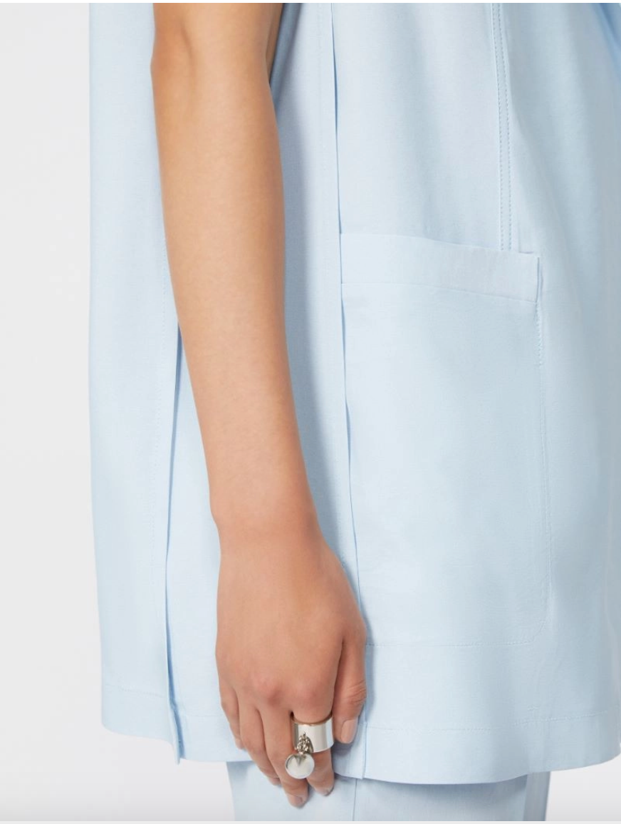 Gilet in viscosa lavata MAGGIO / Sportmax