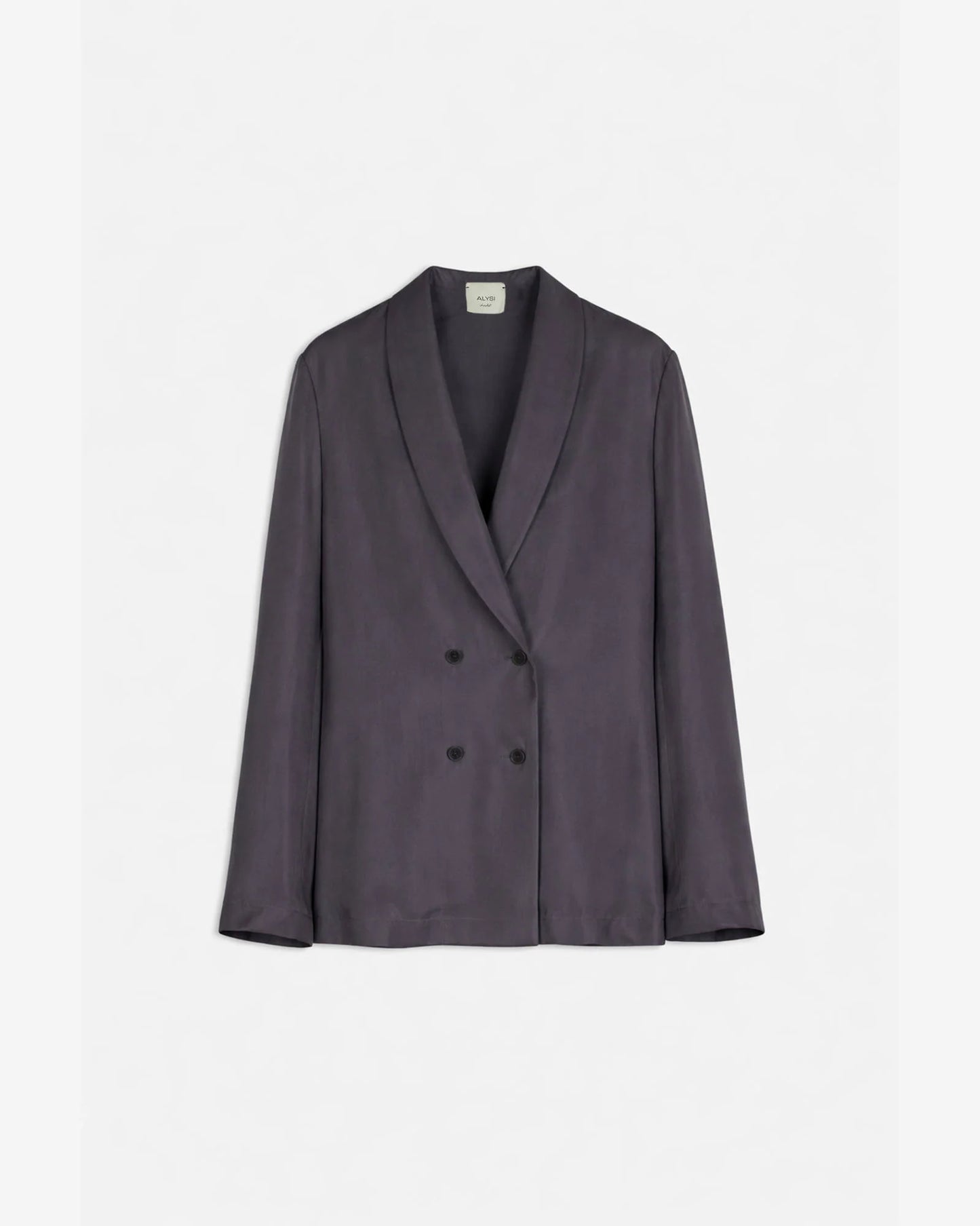 Blazer in twill di seta / Alysi