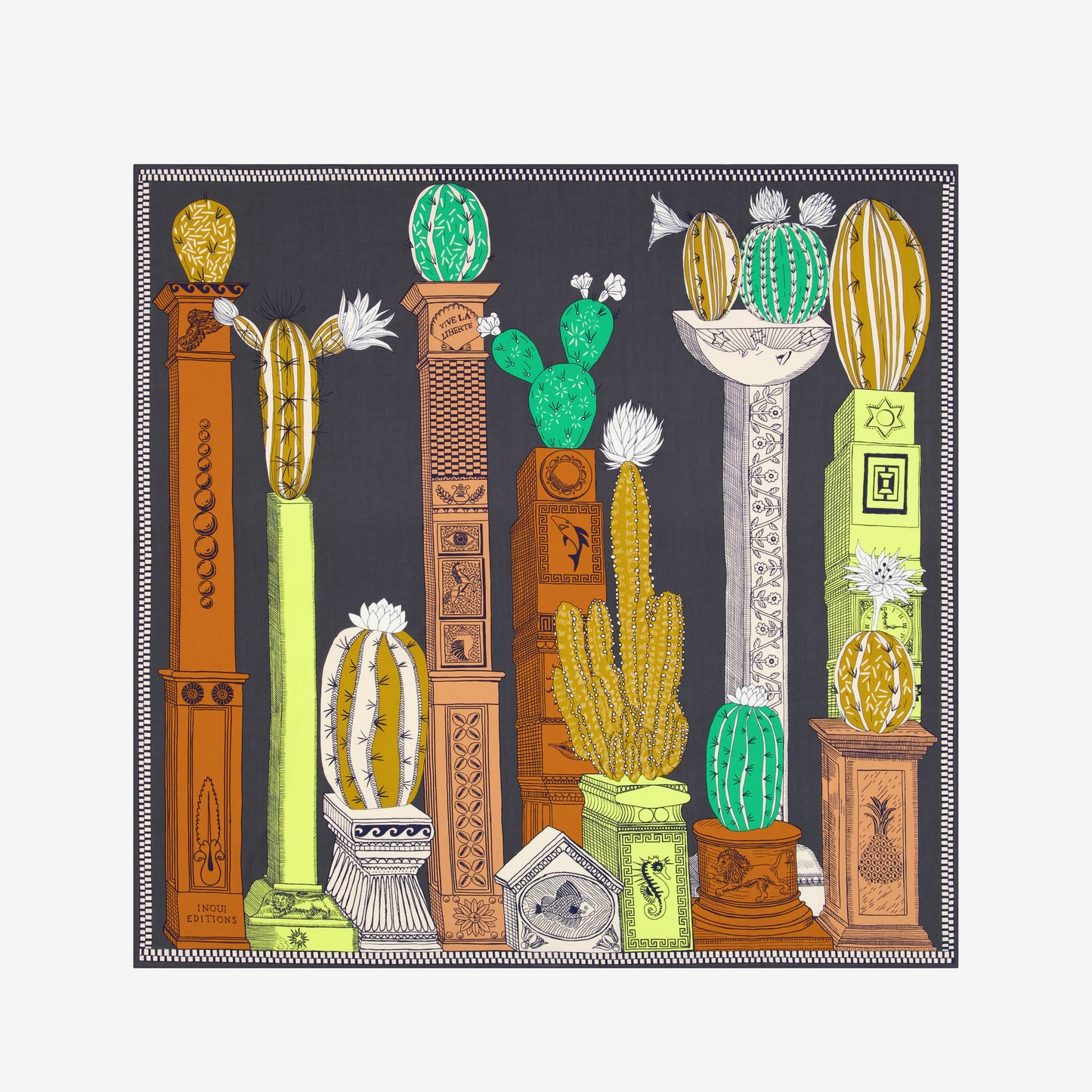 Foulard Carré 100 Tequila / Inoui Editions