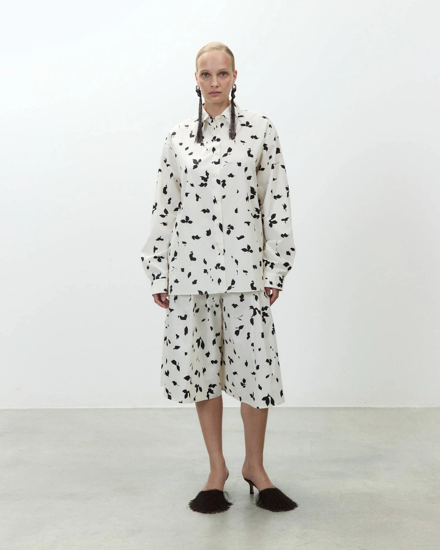 Camicia in cotone stampato / Alysi