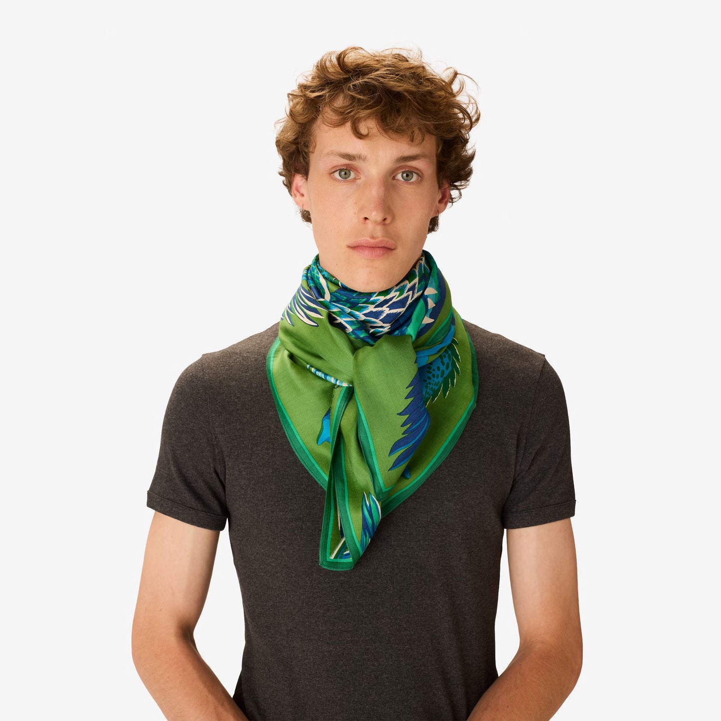 Foulard quadrato Carré 100 Croco / Inoui Editions