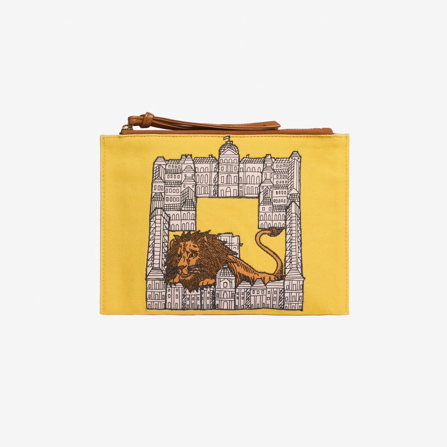 Pochette a busta piccola Lion / Inoui Editions