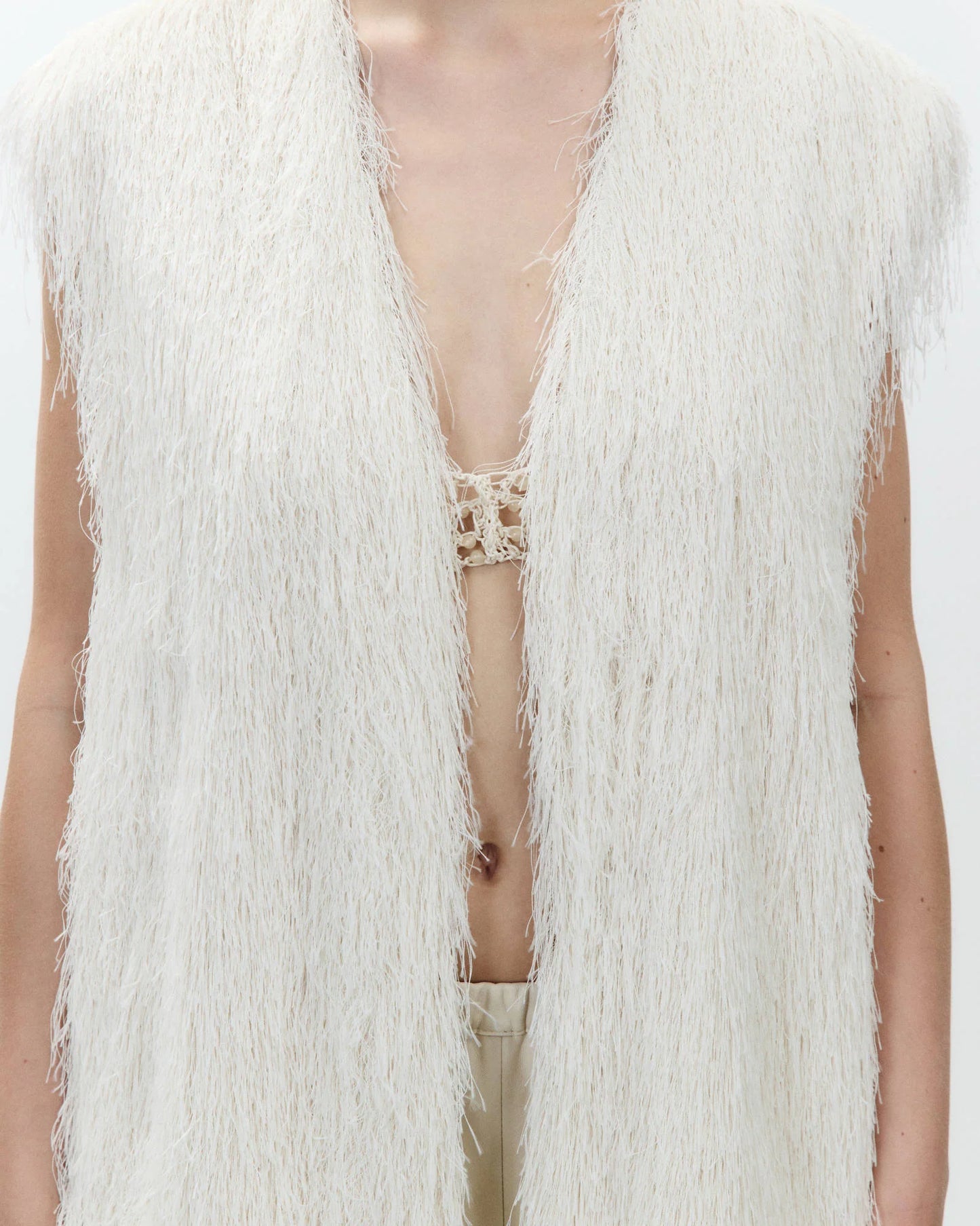 Gilet con frange / Alysi