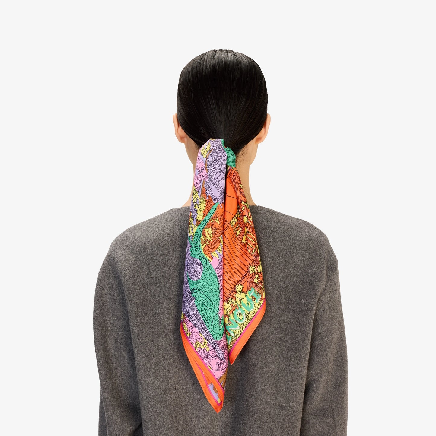 Foulard Vegas in pura seta