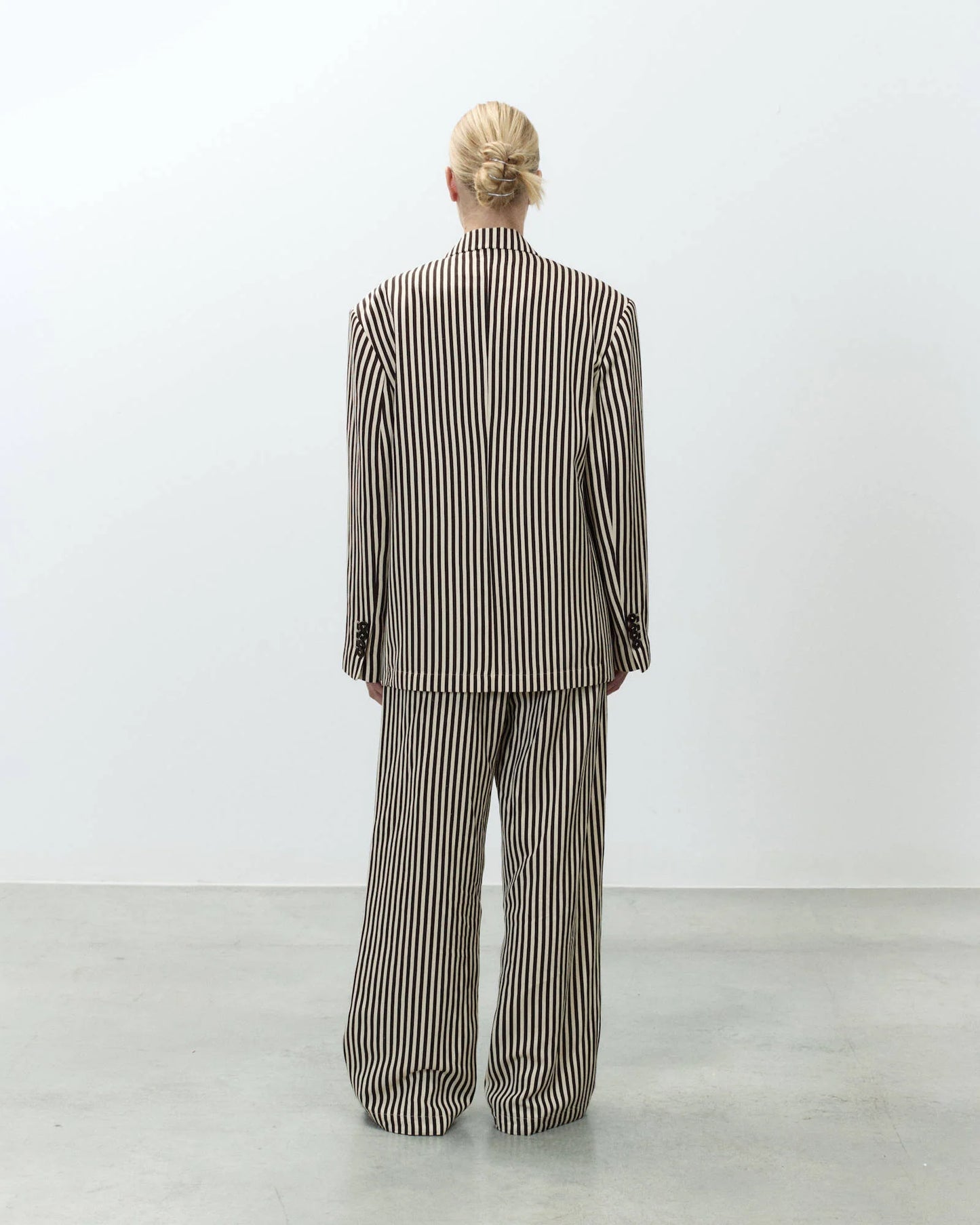 Blazer monopetto a righe / Alysi