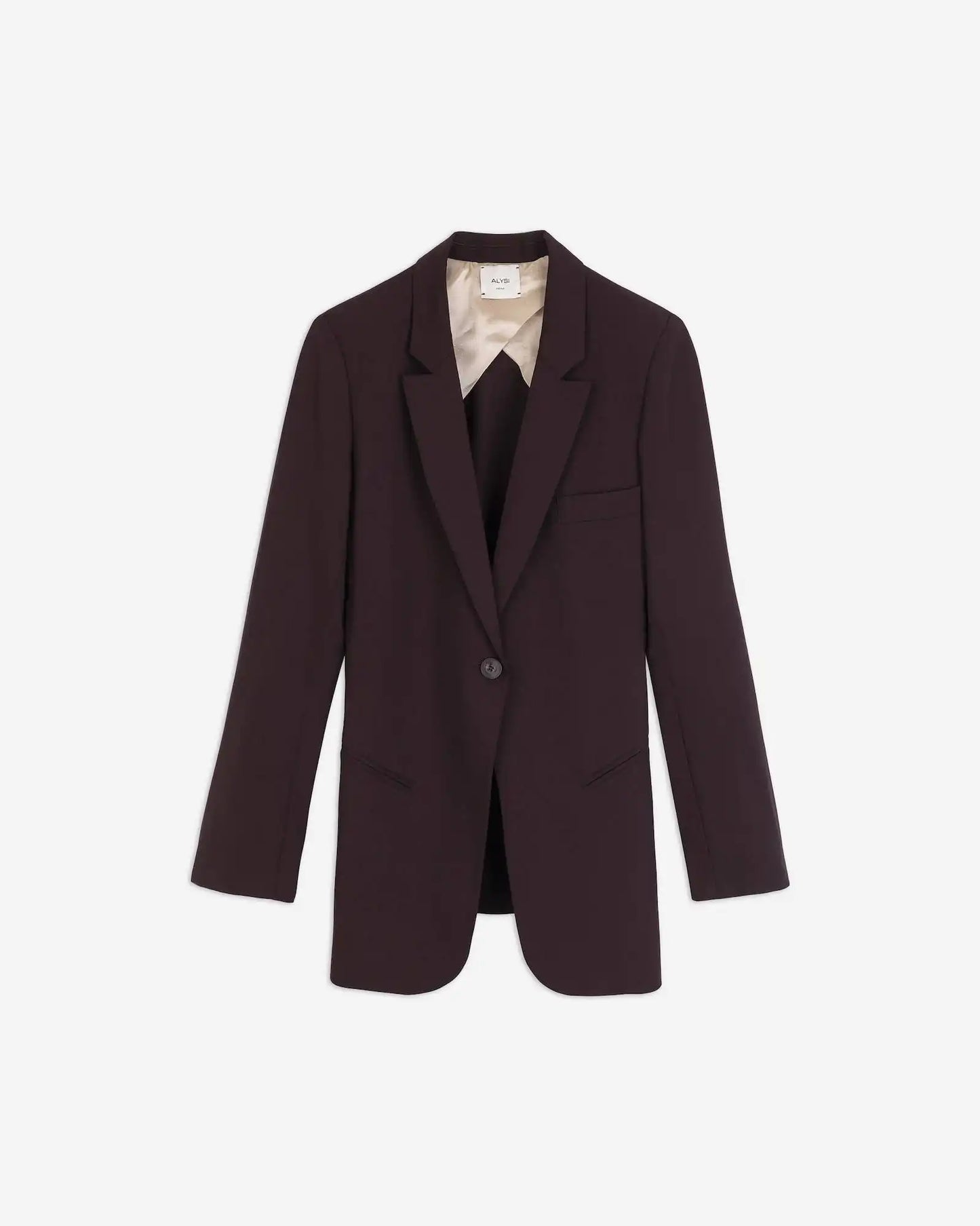 Blazer fit in tela di lana / Alysi