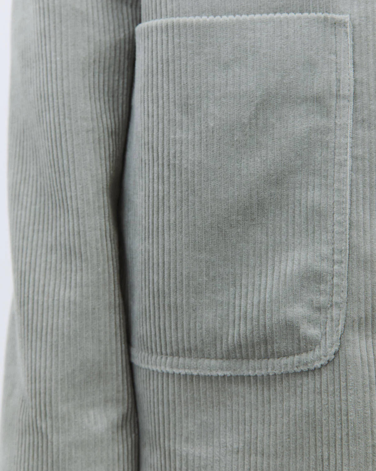 Blazer doppiopetto in velluto a coste